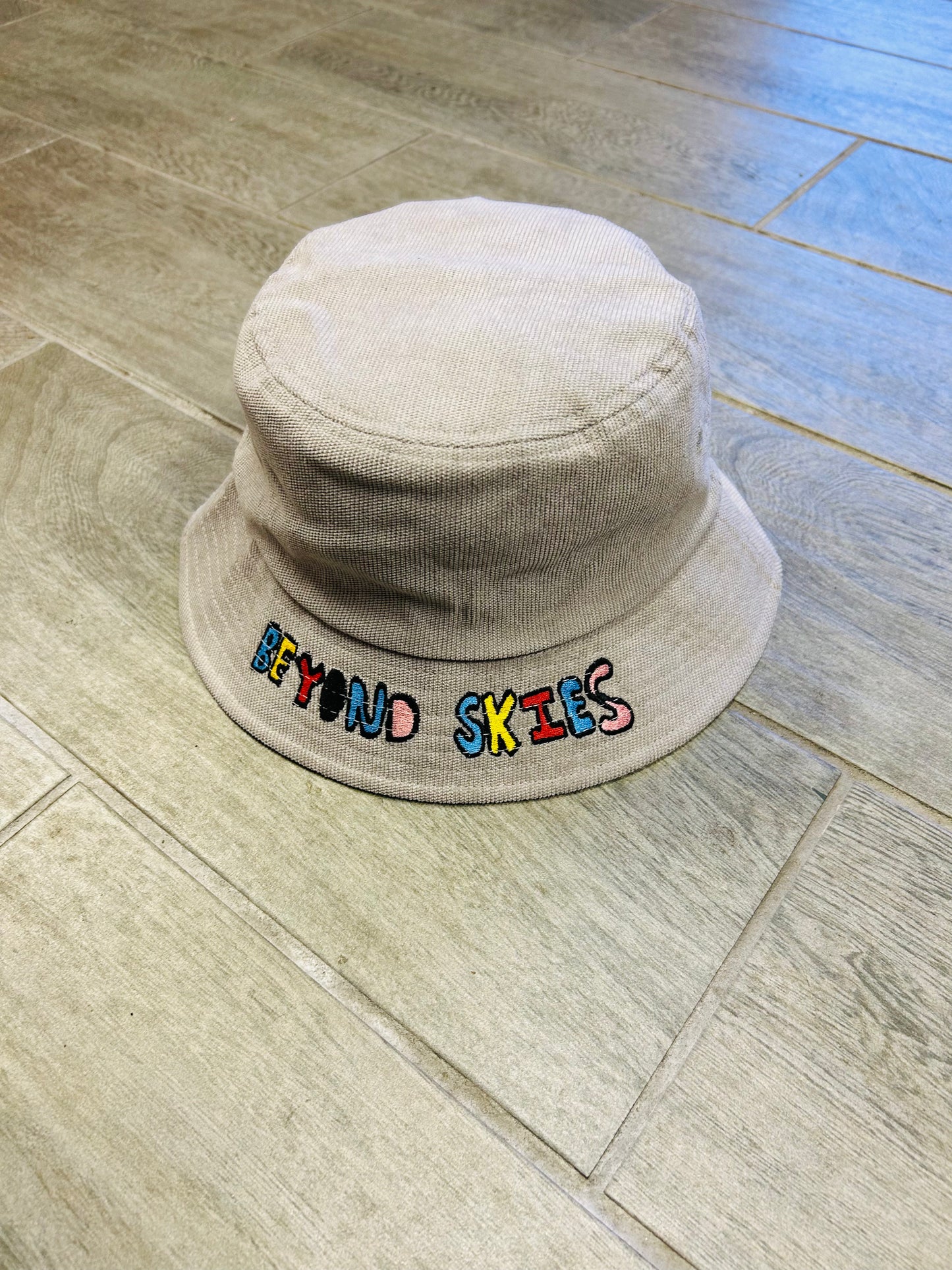 Corduroy Bucket Hats (Grey)